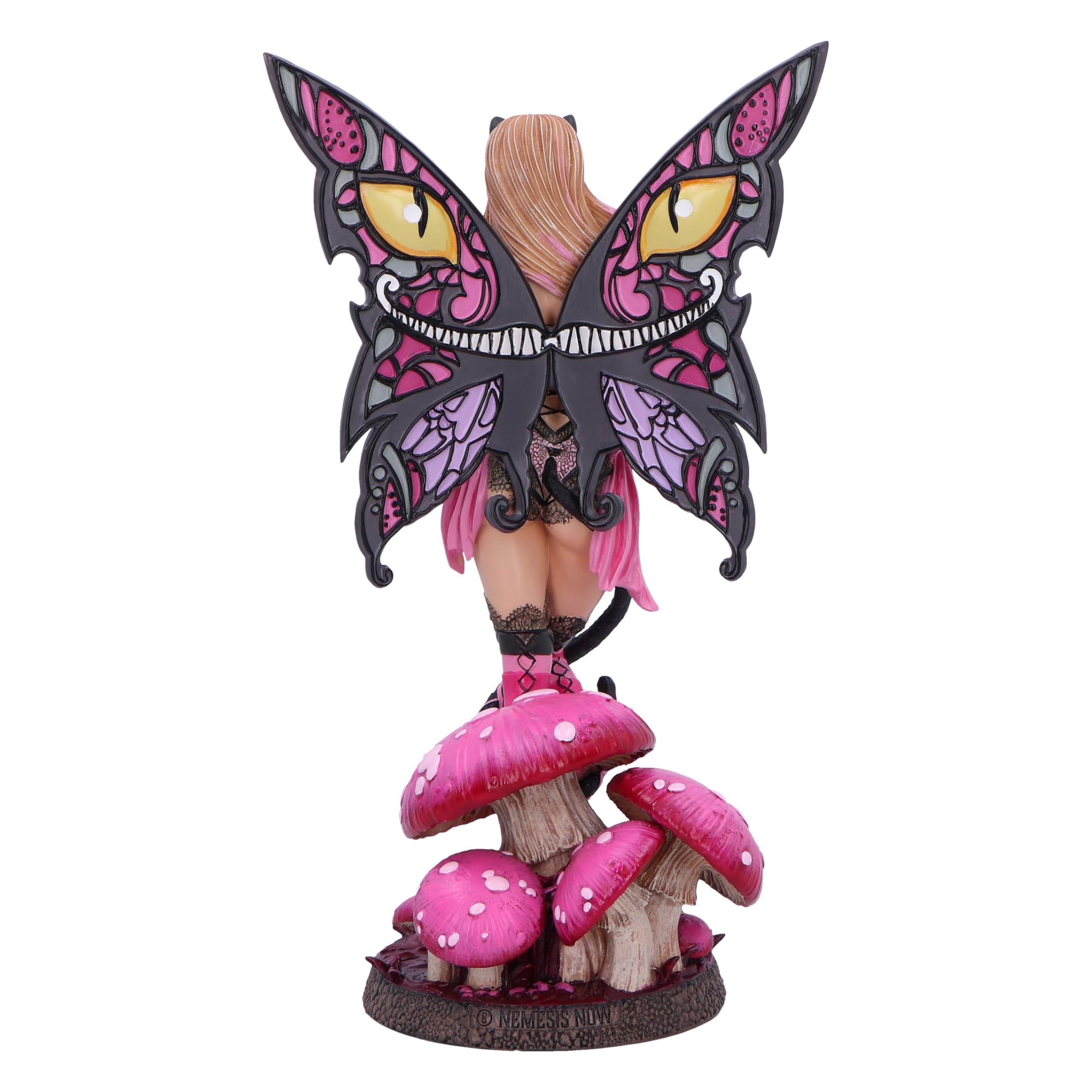 Amazon.com: Nemesis Now Cheshire Cat Figurine - Wonderland Fairy